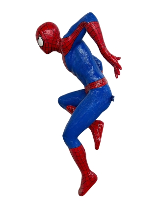 Fyberglass Sculpture - Spider Hero - Multicolor