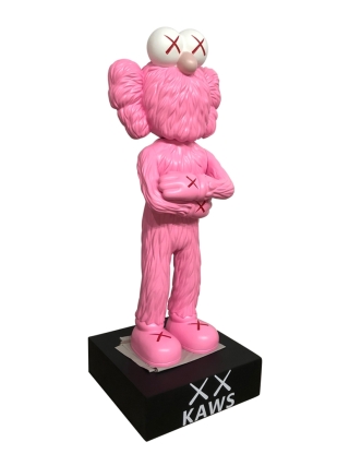 Fyberglass Sculpture - KAWS Fashion Puppet - Pink