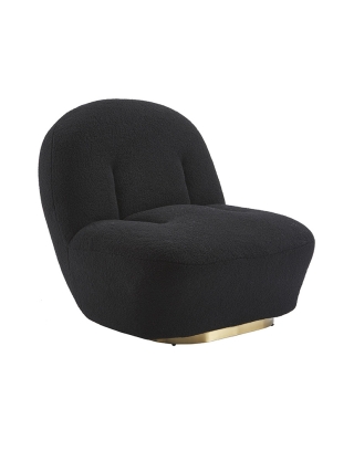 Portland - Teddy Armchair - Black