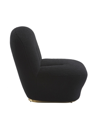 Portland - Teddy Armchair - Black