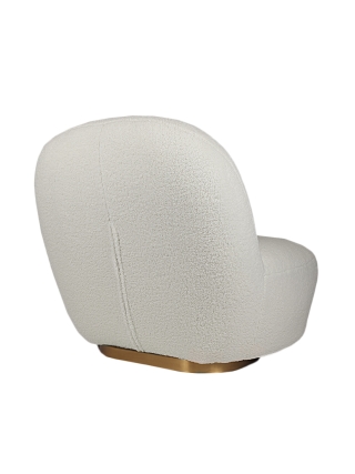 Portland - Teddy Armchair - White