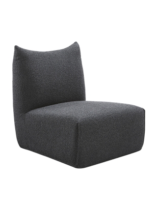 Riverside - Teddy Lounge Chair - Black