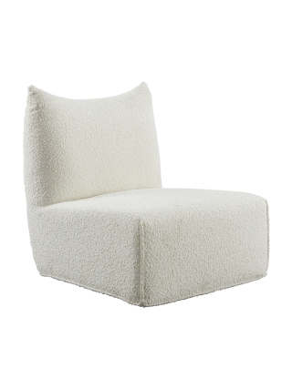 Riverside - Teddy Lounge Chair - White