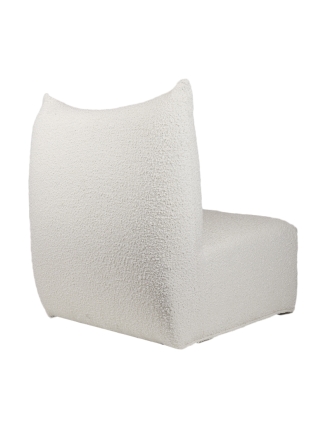 Riverside - Teddy Lounge Chair - White