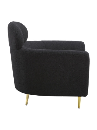 Orleans - Teddy Armchair - Black