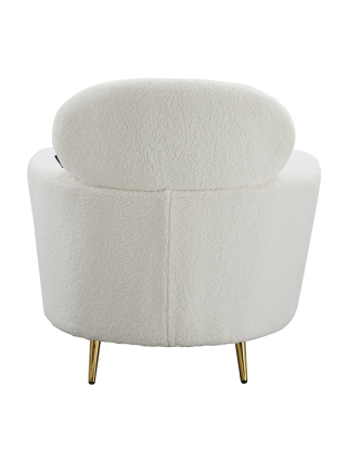 Orleans - Teddy Armchair - White