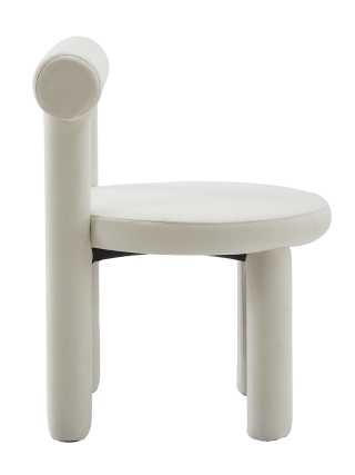 Toledo - Teddy Chair - White