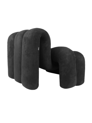 Scottsdale - Modern Lounge Chair - Black