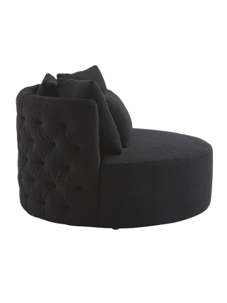 Miami - Teddy Love Seat - Black