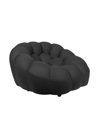 Quebec - Bubble Armchair - Black