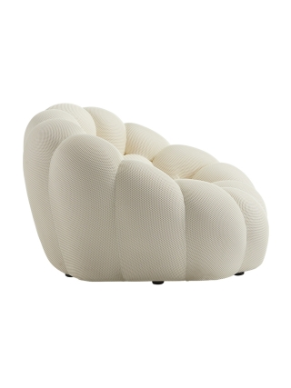 Quebec - Bubble Armchair - White