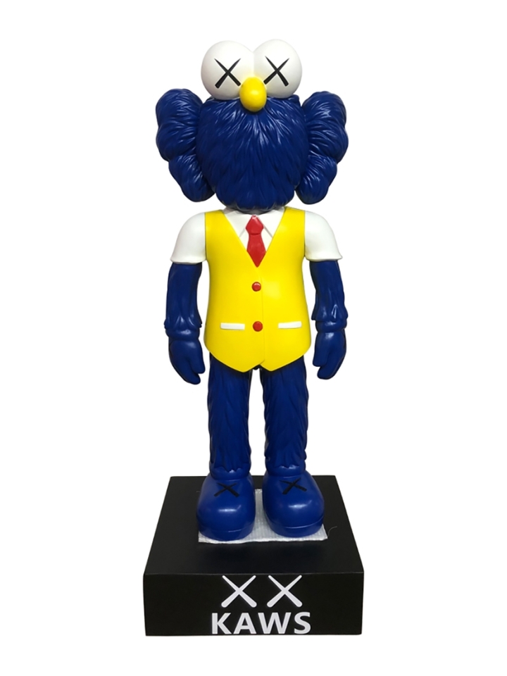 Fyberglass Sculpture - KAWS Fashion Puppet - Multicolor