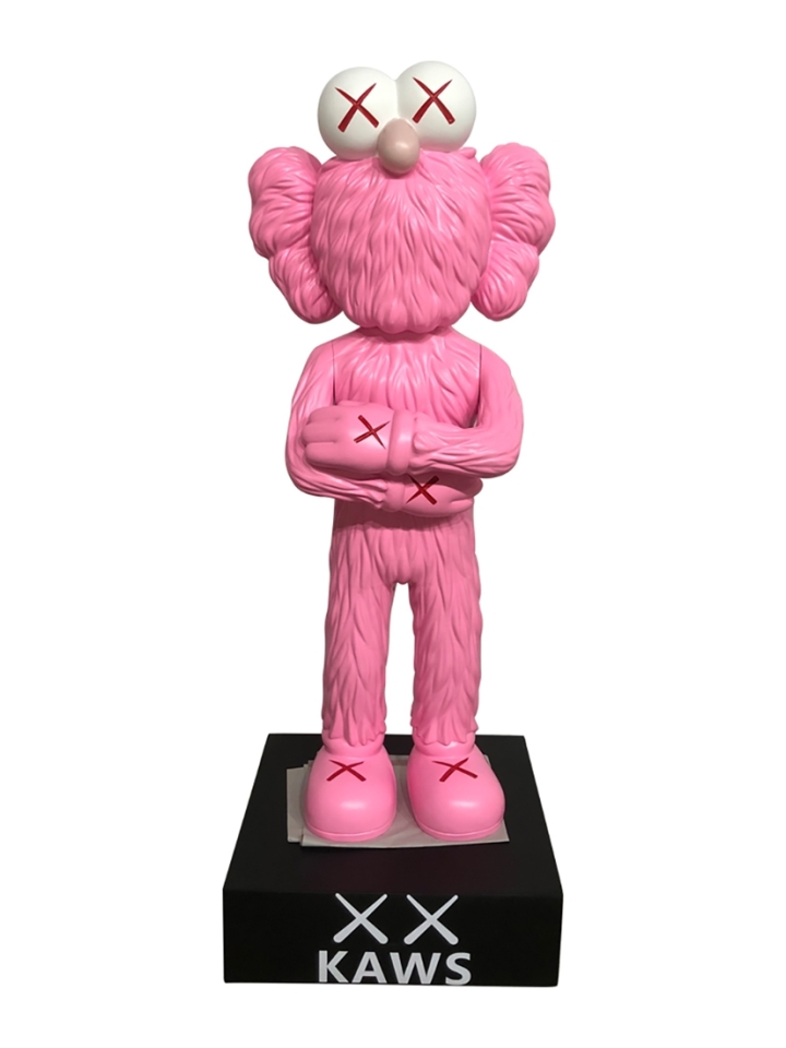 Fyberglass Sculpture - KAWS Fashion Puppet - Pink