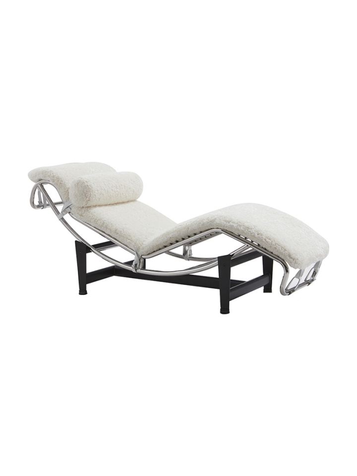 Napels Chaise Longue Bank - Wit