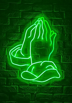 Pray - LED Neon Sign