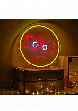 Sad Face - LED Neon Sign